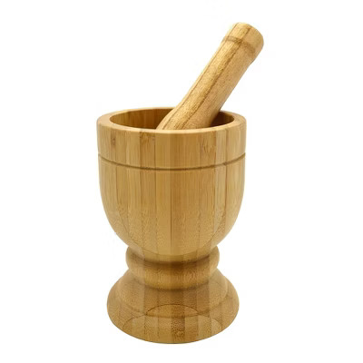 Imusa Bamboo Mortar & Pestle | Target