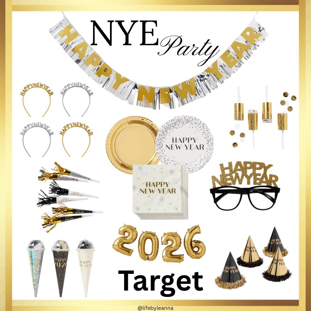 New year 2026 party supplies! 
Everything you need to throw your new year party from Target! 







Target/ new year/ 2026/ party

#LTKHoliday #LTKHome #LTKFindsUnder50
