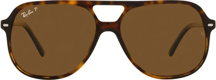 Ray-Ban 56mm Polarized Square Sunglasses | Nordstrom | Nordstrom