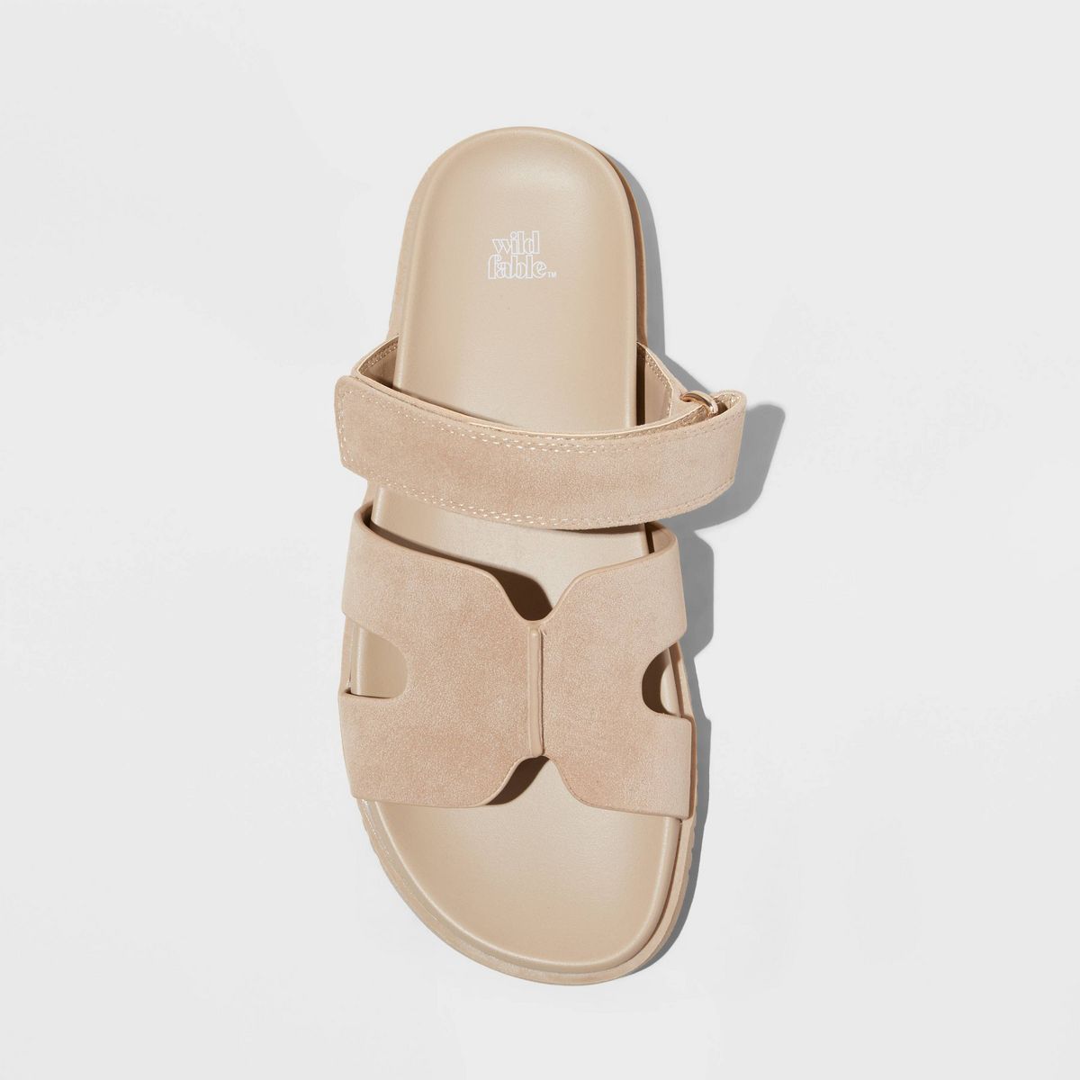 Women's Hayley Slide Sandals - Wild Fable™ Beige 11 | Target