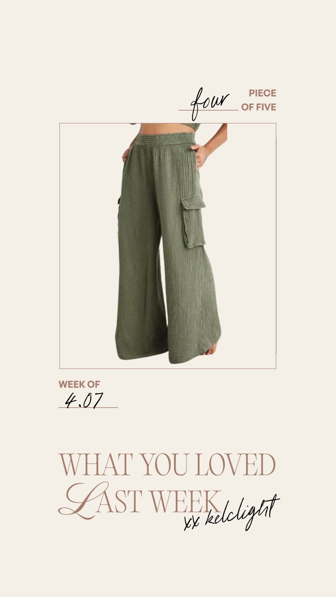 What you loved last week🤍 the cutest pants for spring! I wear a large #aerie #sale 

#LTKstyletip #LTKmidsize #LTKsalealert