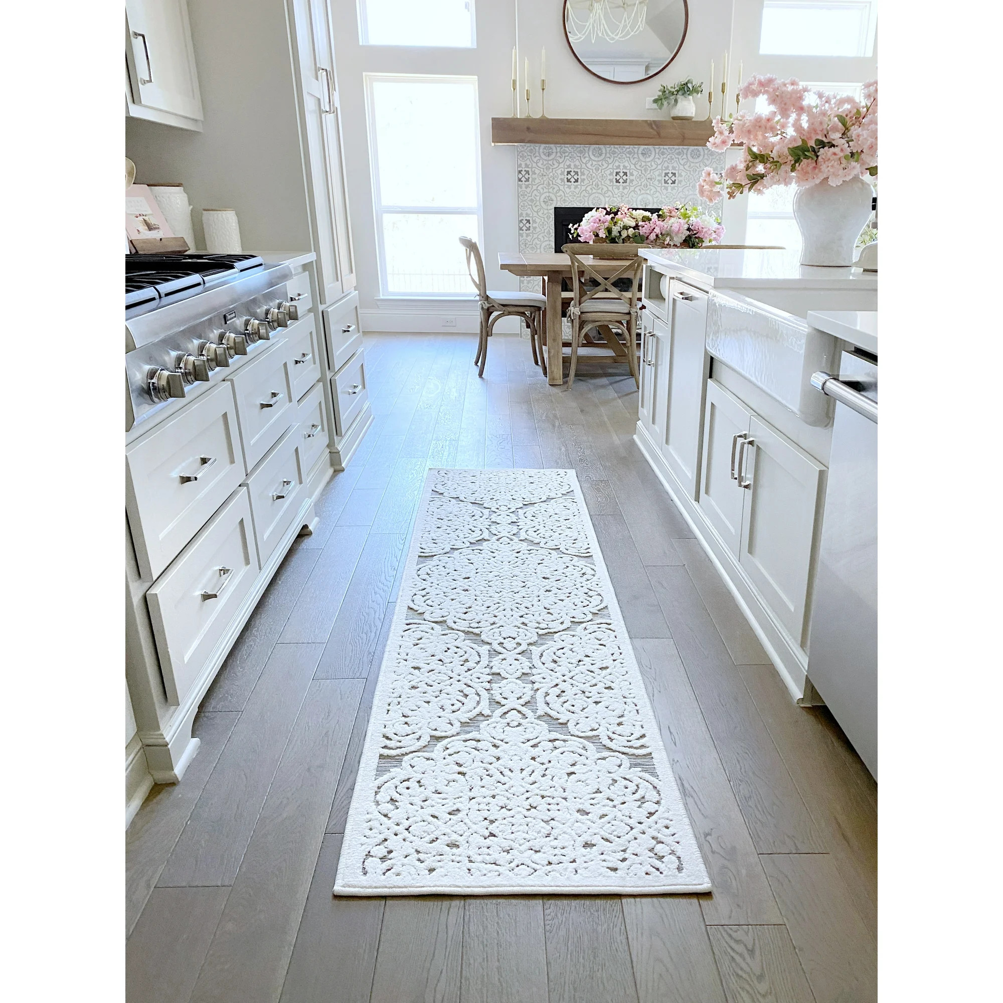 My Texas House Boucle Dahlia Indoor Area Rug | Walmart (US)