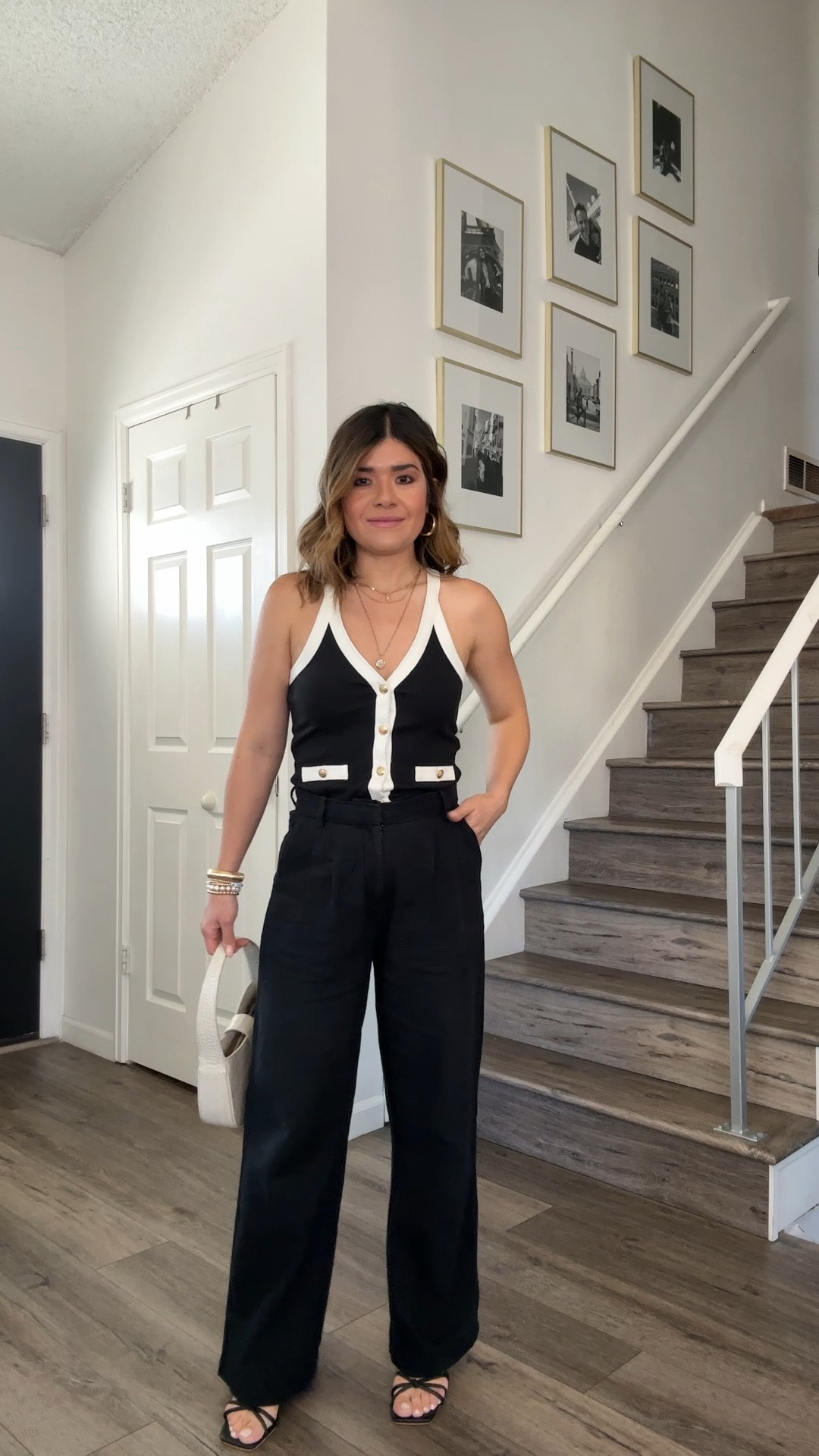 Take 30% off this adorable contrast from tank top via JCrew! 
Top size xs
Pants size 24

#LTKsalealert #LTKstyletip #LTKworkwear