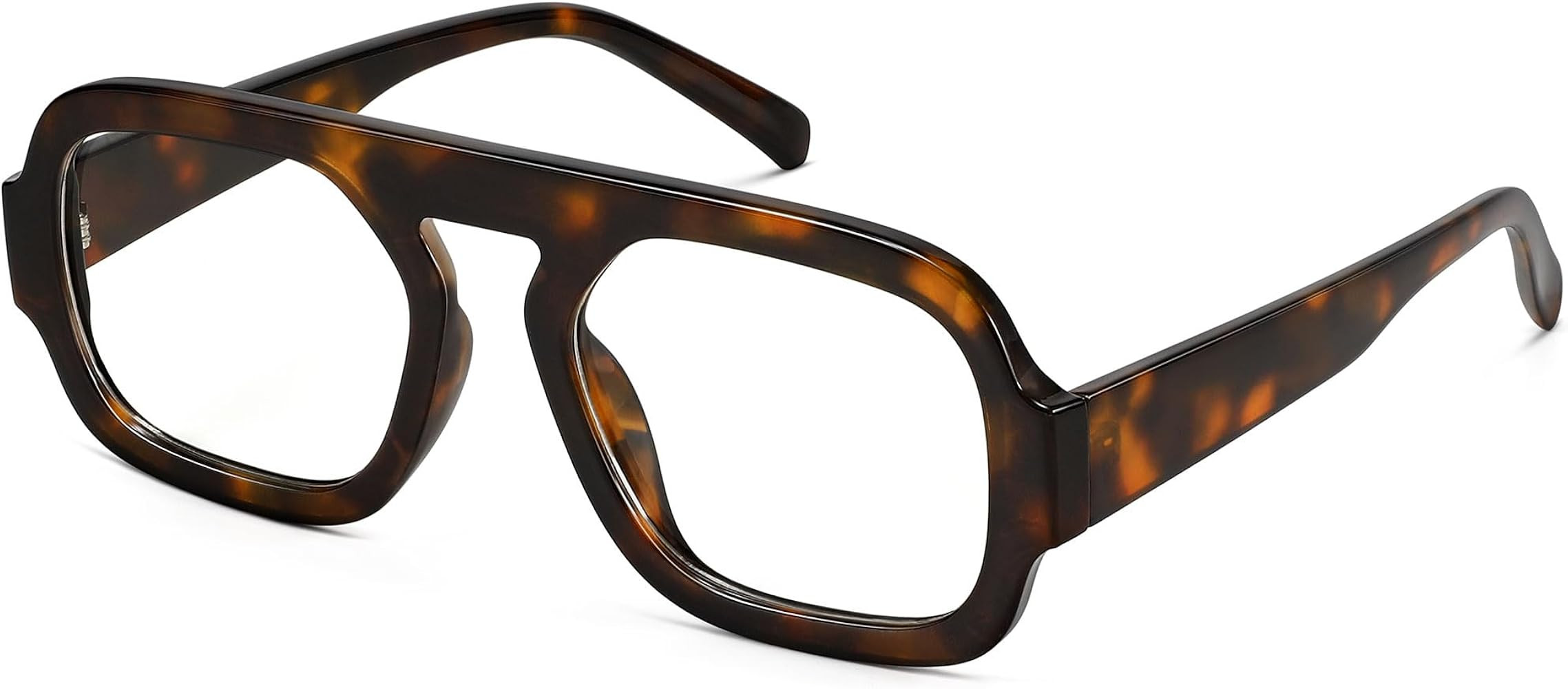 MEETSUN Oversized Retro Square Aviator Computer Blue Light Blocking Glasses for Women Men Fashion... | Amazon (US)