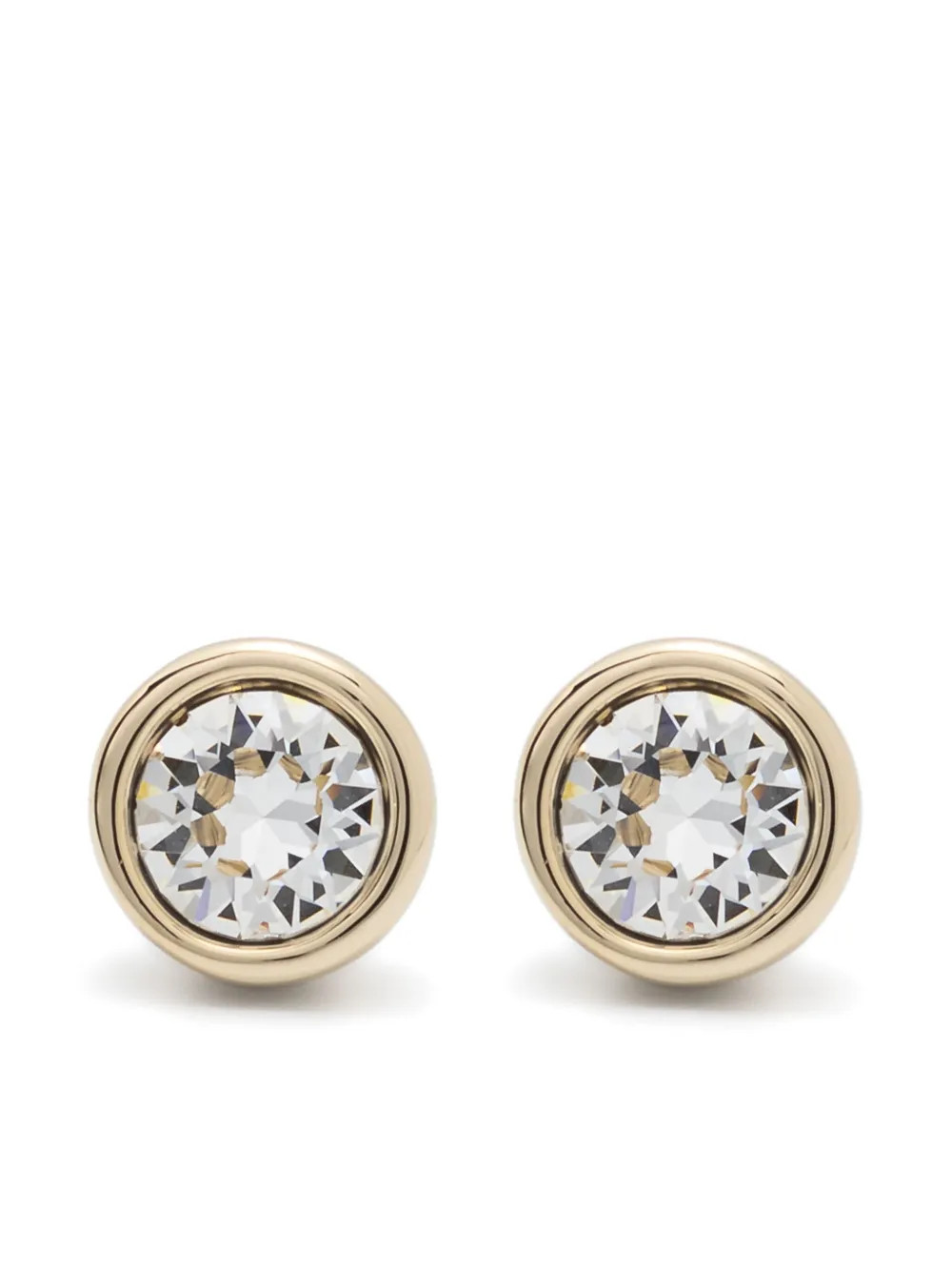 Swarovski Imber Stud Earrings | Gold | FARFETCH UK | Farfetch Global