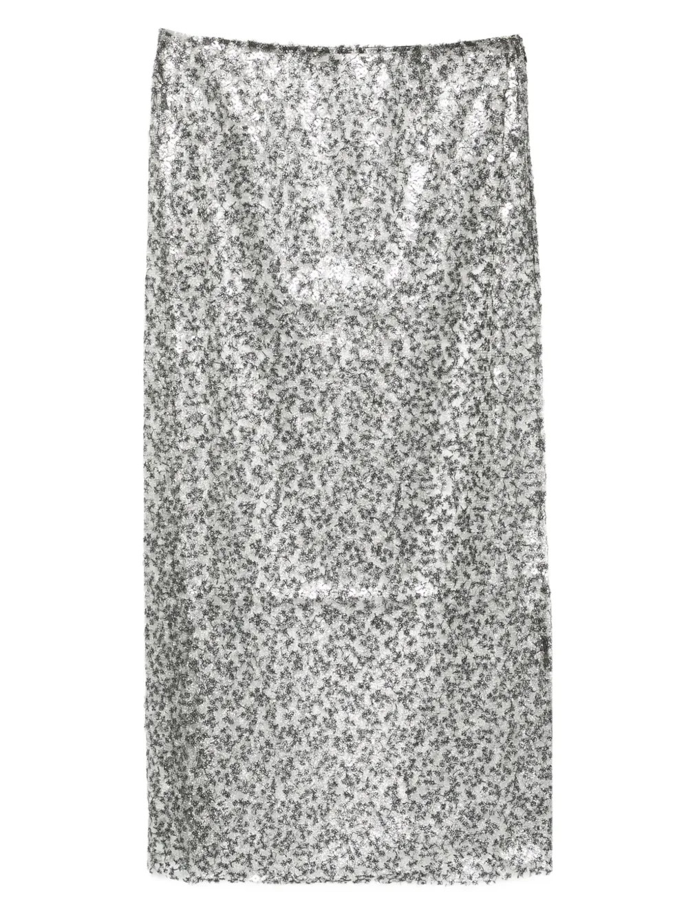 Christopher Esber Sequinned Midi Skirt | Silver | FARFETCH UK | Farfetch Global