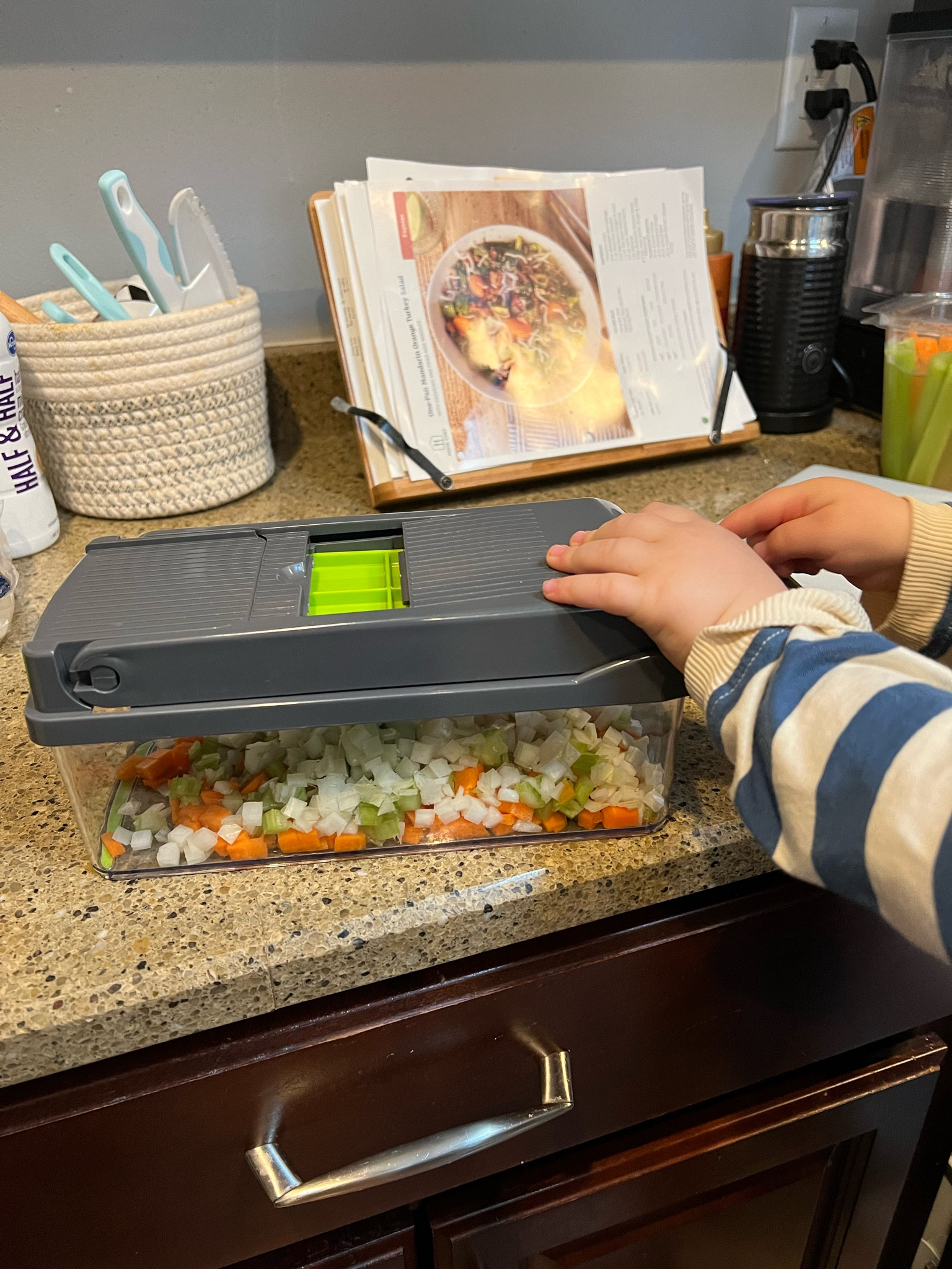 The best kitchen tool. If you hate chopping or like saving time, this veggie chopper will be your bff

#LTKhome #LTKfamily #LTKGiftGuide