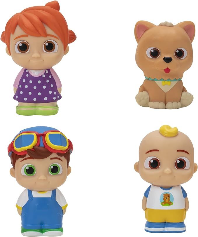 CoComelon 4 Figure Pack - JJ & Family Figure Set - Family and Friends - Includes JJ, YoYo, Tomtom... | Amazon (US)