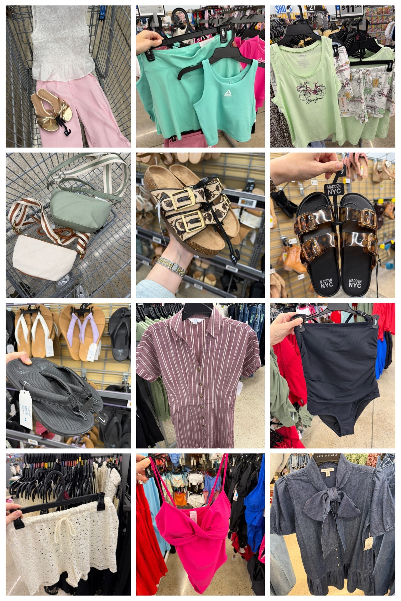 Walmart finds that stopped me in my tracks! The flip flops are a great budget alternative to the Lululemon Restfeel ones! #walmartfashion #walmartfinds