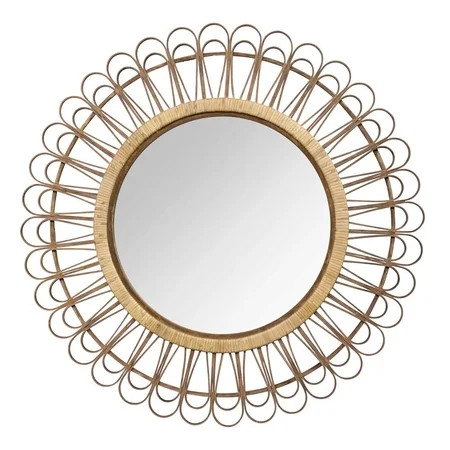 Belen Kox Stratton Home Decor 33.86 Tulum Rattan Mirror | Walmart (US)