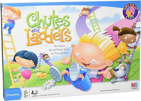 Hasbro Gaming Chutes and Ladders Board Game | 2 to 4 Players | Back to School Gifts for Kids | Pr... | Amazon (US)