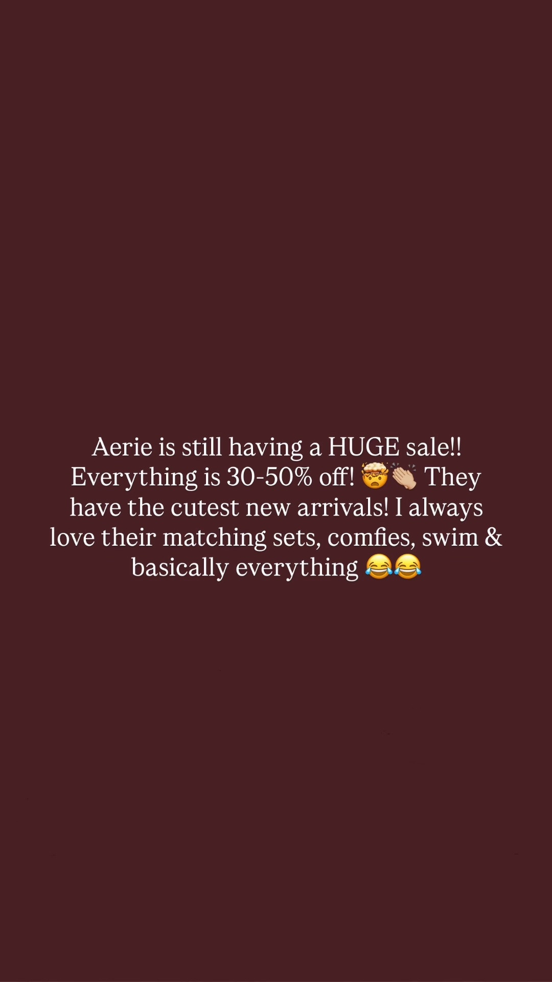 @Aerie sale!!!