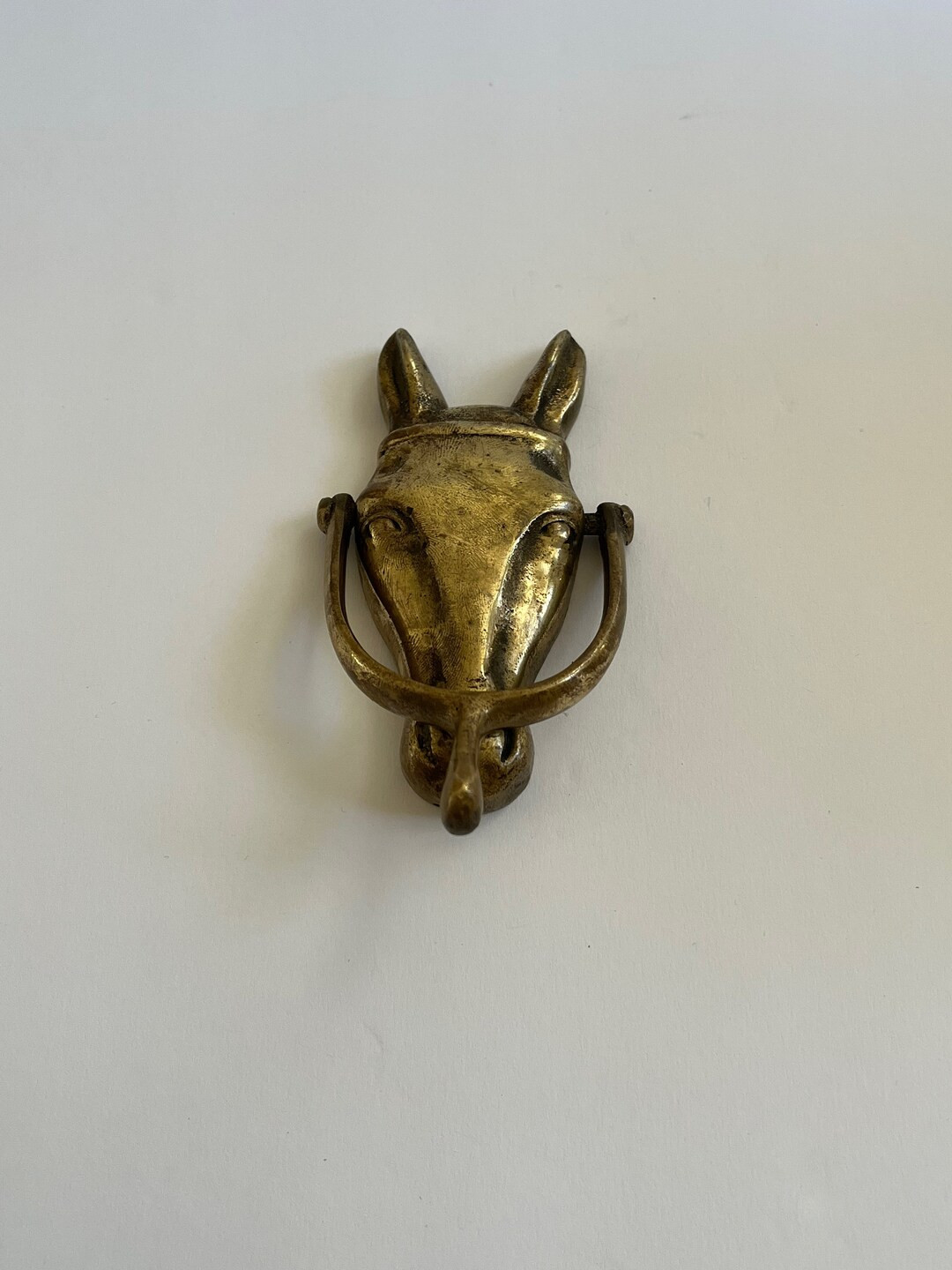 Brass Door Knocker/brass Horse Head Door Knocker/srg Co Horse Head Door Knocker/brass Horse Head ... | Etsy (US)