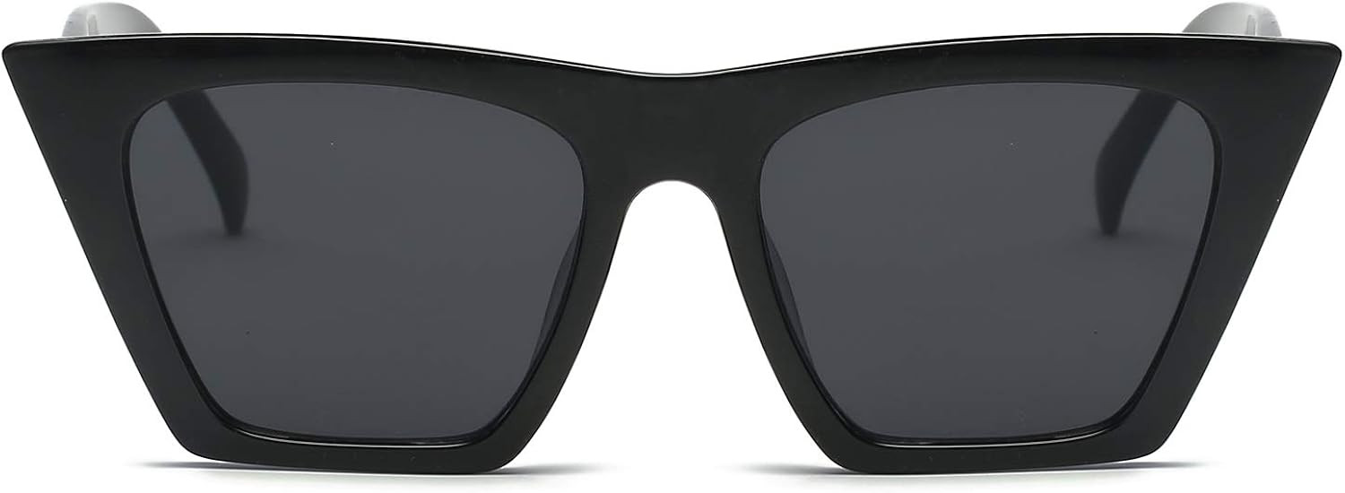 FEISEDY Vintage Square Cat Eye Sunglasses Women Trendy Cateye Sunglasses B2473 | Amazon (US)