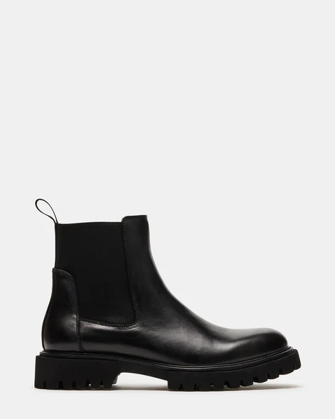 RAFAYEL BLACK LEATHER | Steve Madden (US)