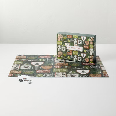Patchwork 800pc Puzzle - Hearth & Hand™ with Magnolia | Target