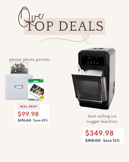 Epic qvc deal of the days!  Ice buffet machine one sale. Phone photo printer on sale. Mothers day gift

#LTKsalealert #LTKSeasonal