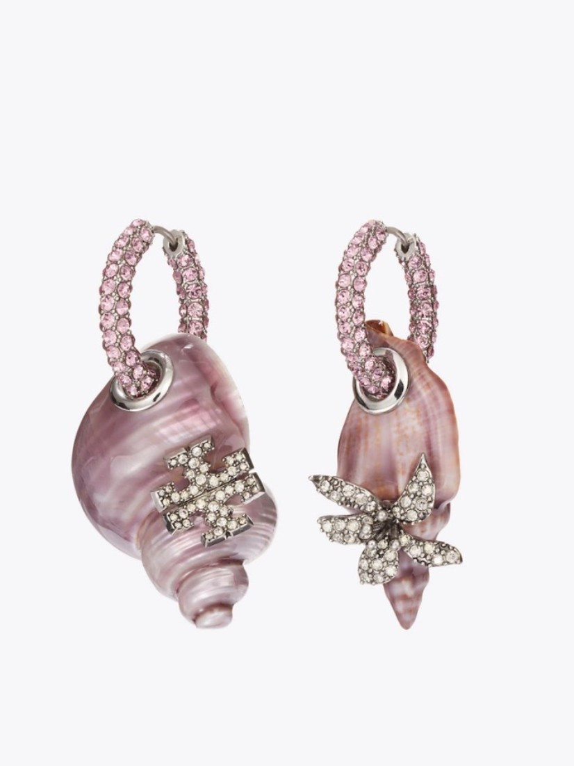 CURIOSITY SHELL HOOP EARRINGS

Our Curiosity Shell Hoop Earrings, inspired by Tory's love of the sea, feature mismatched natural shells covered in enamel and embellished with pavé charms

#LTKTravel #LTKootd #LTKWorkwear