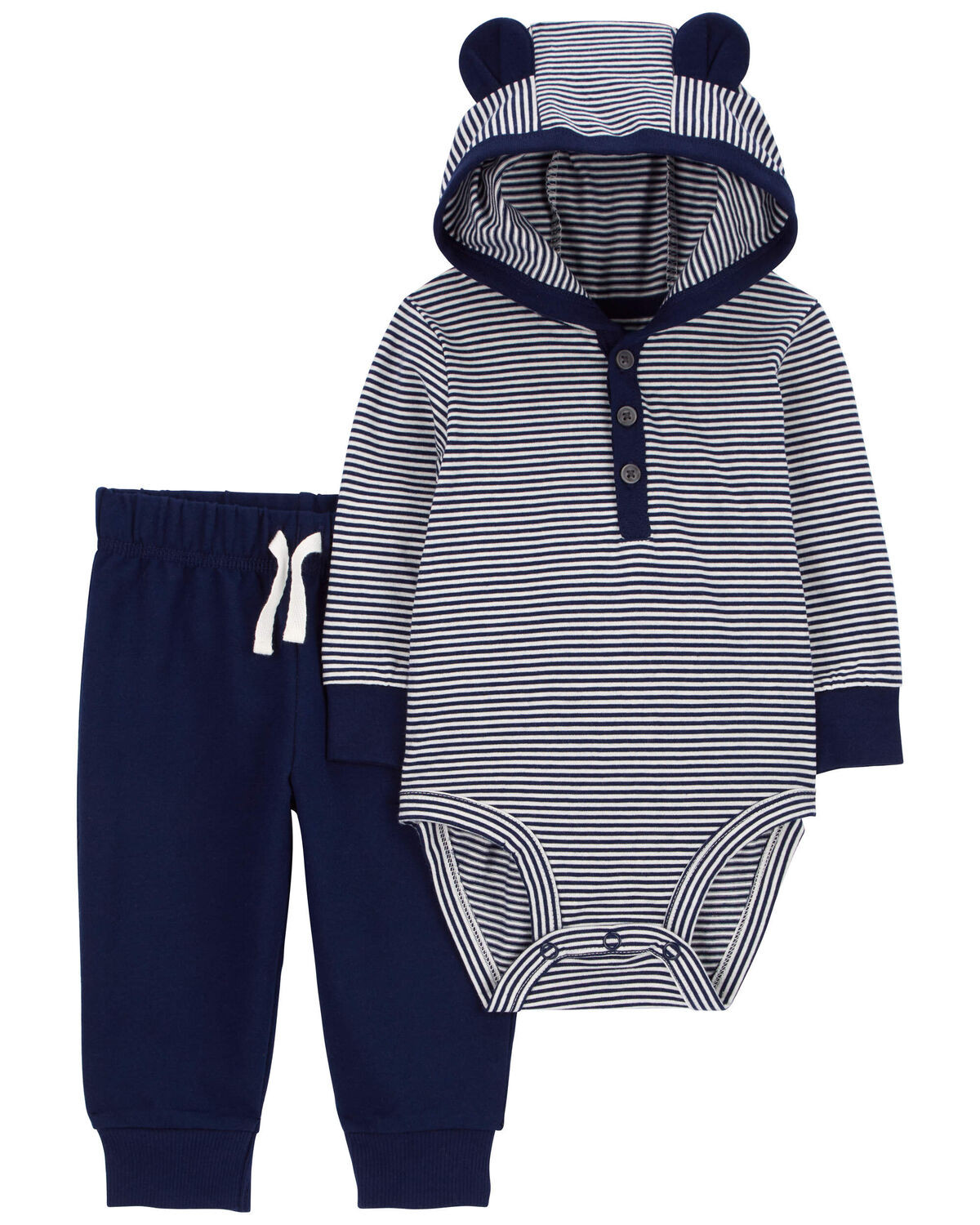 Baby 2-Piece Hooded Bodysuit Pant Set - Carter's | Carter's | Carter's Inc