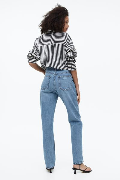 Straight High Jeans | H&M (US + CA)
