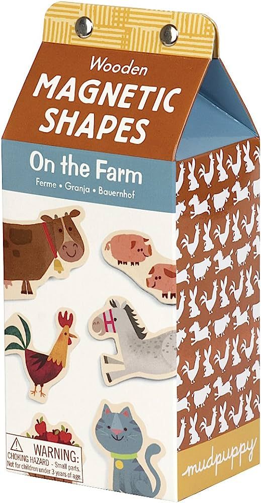 On the Farm Wooden Magnetic Shapes, 9780735333482 | Amazon (US)