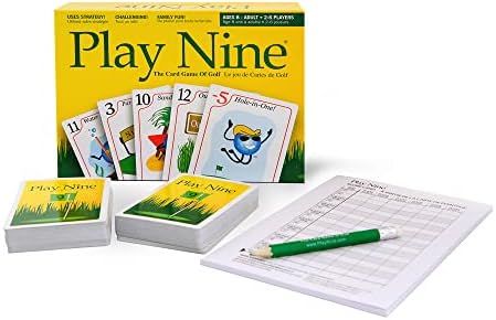 Double A Productions, Inc. BONFIT Play Nine: The Card Game of Golf! | Casual Family Card Game for... | Amazon (US)