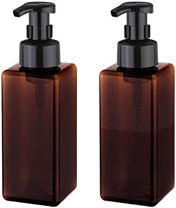 UUJOLY Foaming Soap Dispenser 650ml (22oz) Refillable Plastic Pump Bottle for Liquid Soap, Shampoo,  | Amazon (US)