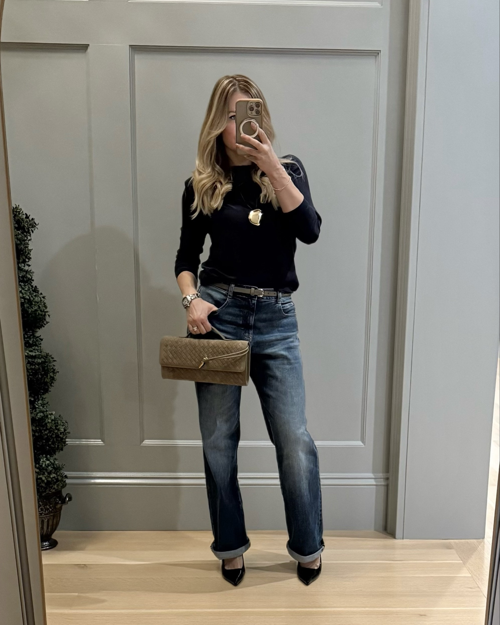Casual dinner look