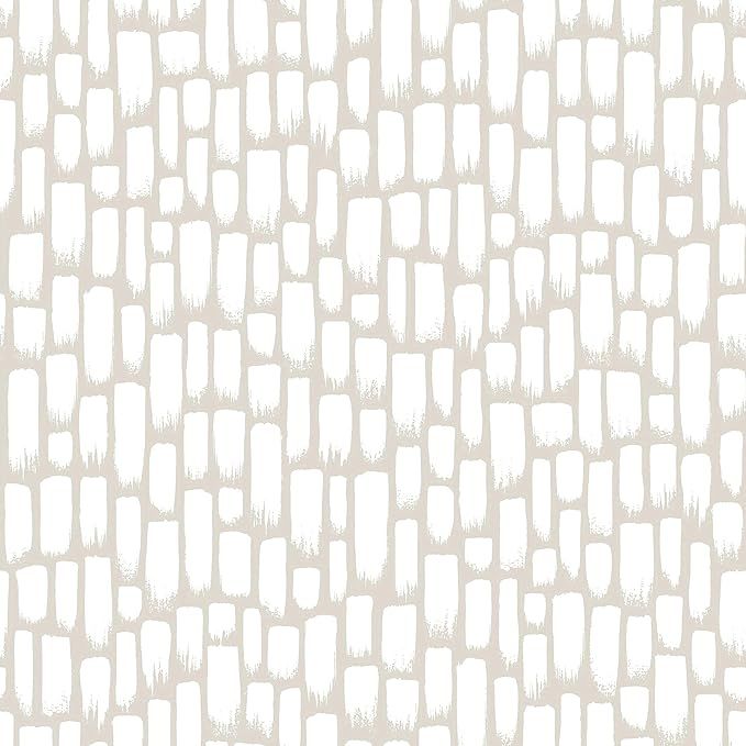 RoomMates RMK11493WP Sumi-E Taupe Peel and Stick Wallpaper | Amazon (US)