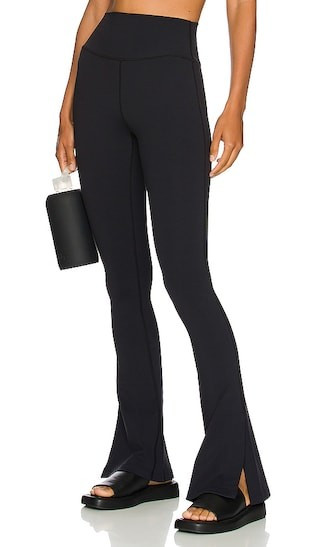 Splits59 Raquel Pant with Slit 32 in Black. - size XL | Revolve Clothing (Global)