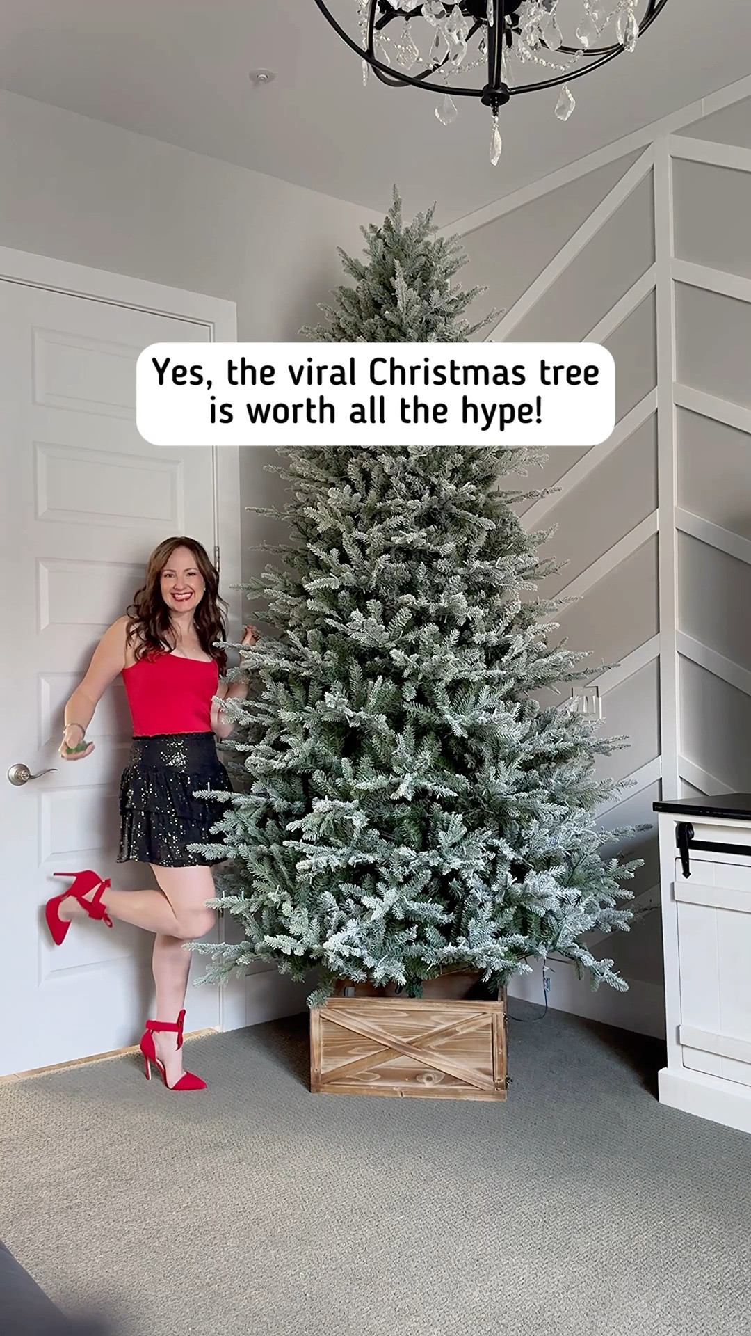 Comment VIRAL for the link! Hurry while most sizes are still in stock!

Yes, the viral Christmas tree is worth all the hype! I have both the flocked and unflocked green versions and they are both stunning and so easy to set up. 3600 mini twinkle lights! ✨

 #ViralChristmasTree #christmastree #flockedtree  #Christmas #modernfarmhouseglam

#LTKHome #LTKootd #LTKHoliday