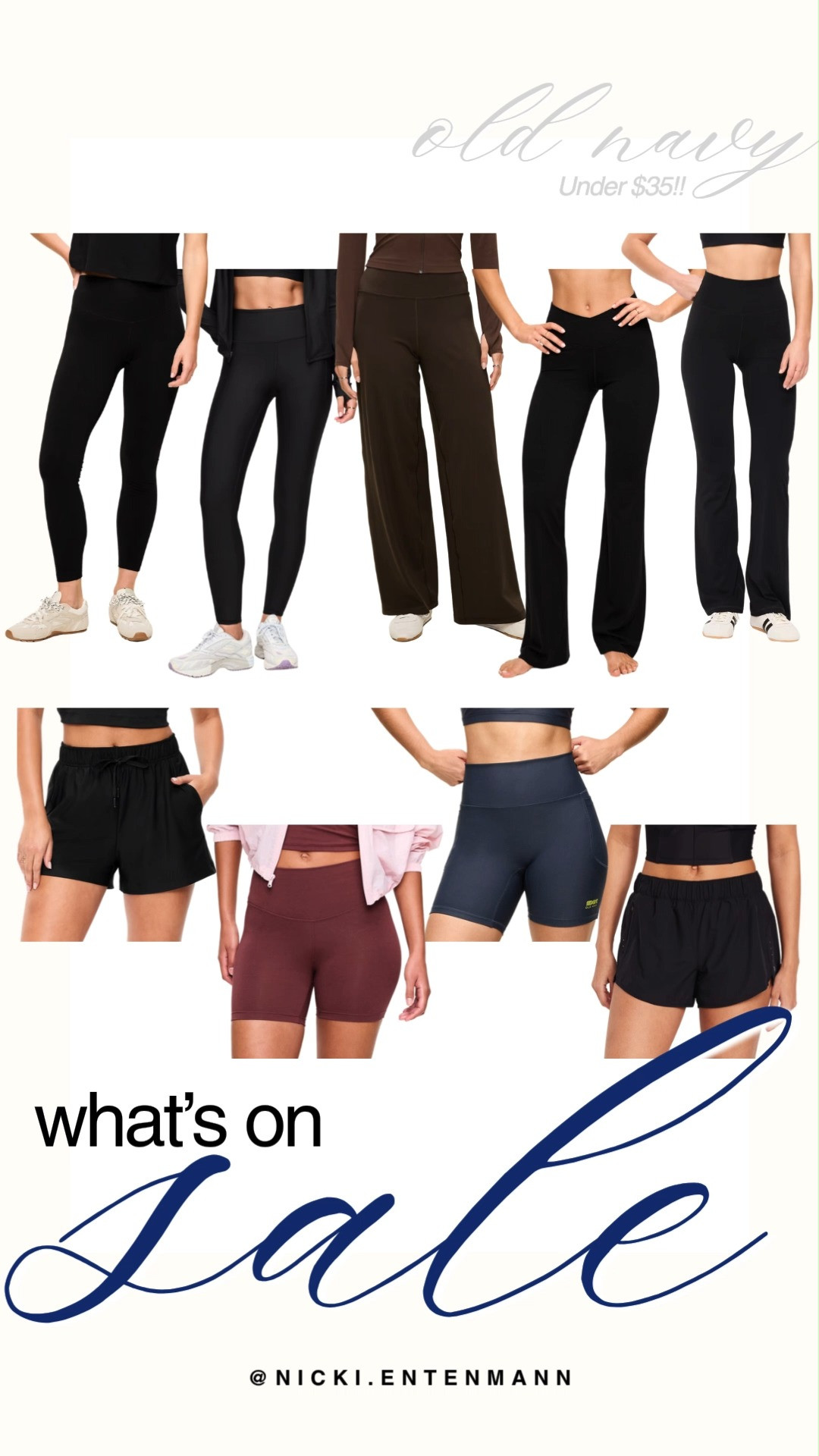 Score incredible active bottom deals with this Old Navy sale edit, all under $35! This roundup showcases versatile high-waisted leggings, wide-leg lounge pants, crossover flares, and casual shorts in rich chocolate brown, plum, and classic black. Upgrade your athletic wardrobe with these comfortable, preppy budget essentials for fall.

#oldnavy #oldnavystyle #whatsonsale #activewear #athleisure #fallfitness #budgetfinds 

 #LTKfitnessgoals #LTKActive #LTKSaleAlert