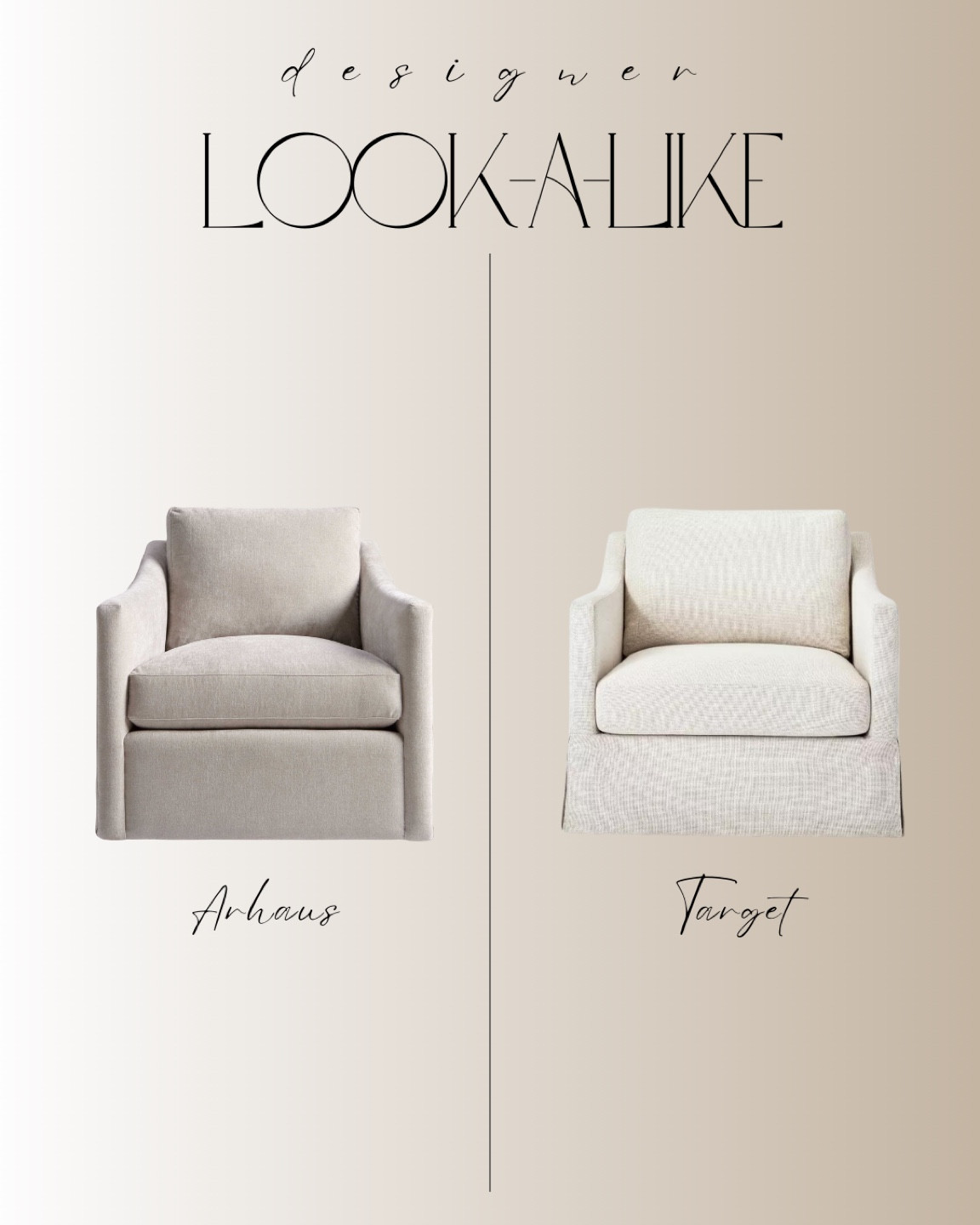 Arhaus chair dupe, accent chair

#LTKhome