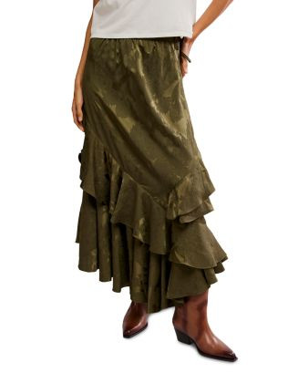 Free People Autumn Promenade Tiered Skirt  | Bloomingdale's Women | Bloomingdale's (US)