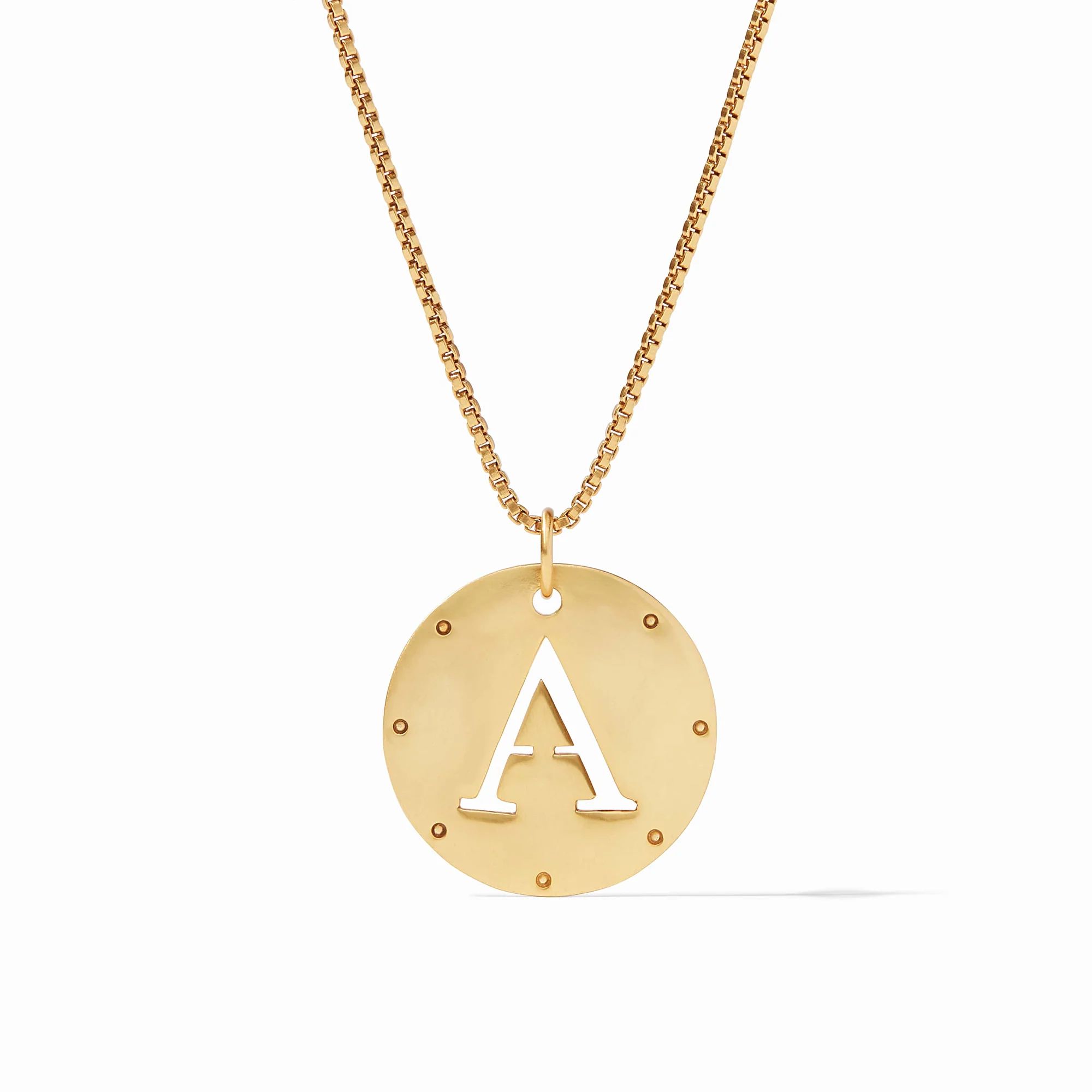 Monogram Pendant Necklace | Julie Vos | Julie Vos