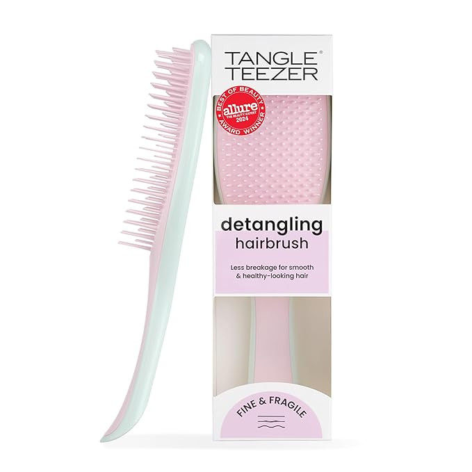 Tangle Teezer Fine & Fragile Ultimate Detangler Brush, Dry & Wet Hair Brush to Detangle & Reduce ... | Amazon (US)
