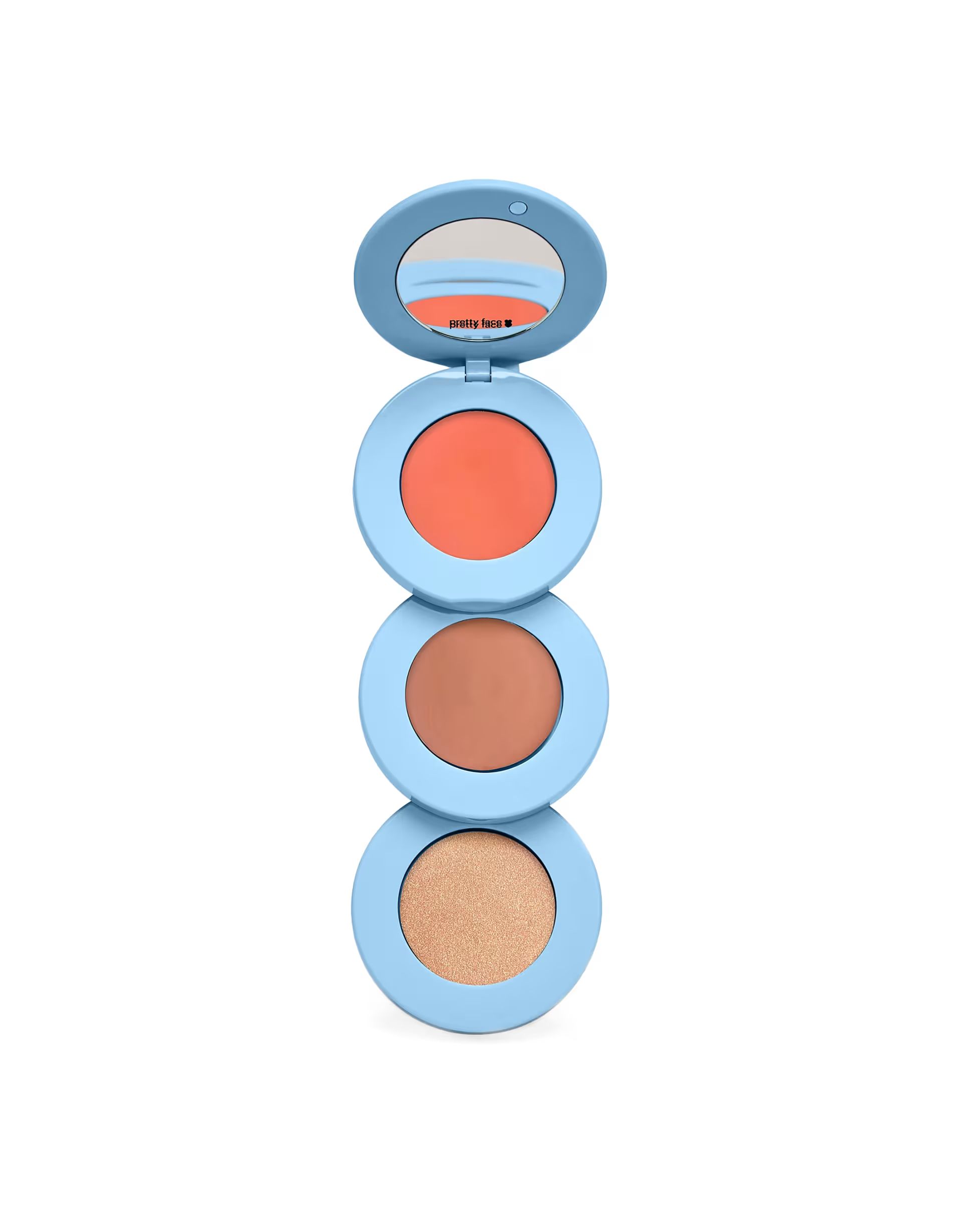 Alleyoop Stack The Odds Compact Palette - Blush, Contour & Highlight in Sunkissed | ASOS (Global)