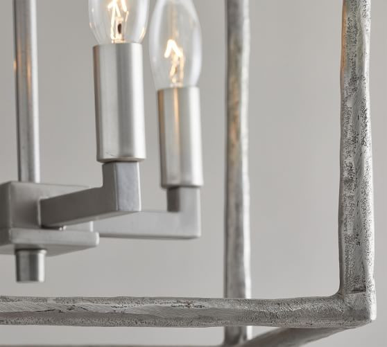 Fallon Forged-Iron Pendant | Pottery Barn (US)