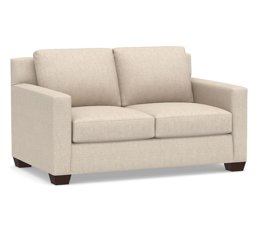 York Square Arm Upholstered Sofa | Pottery Barn (US)