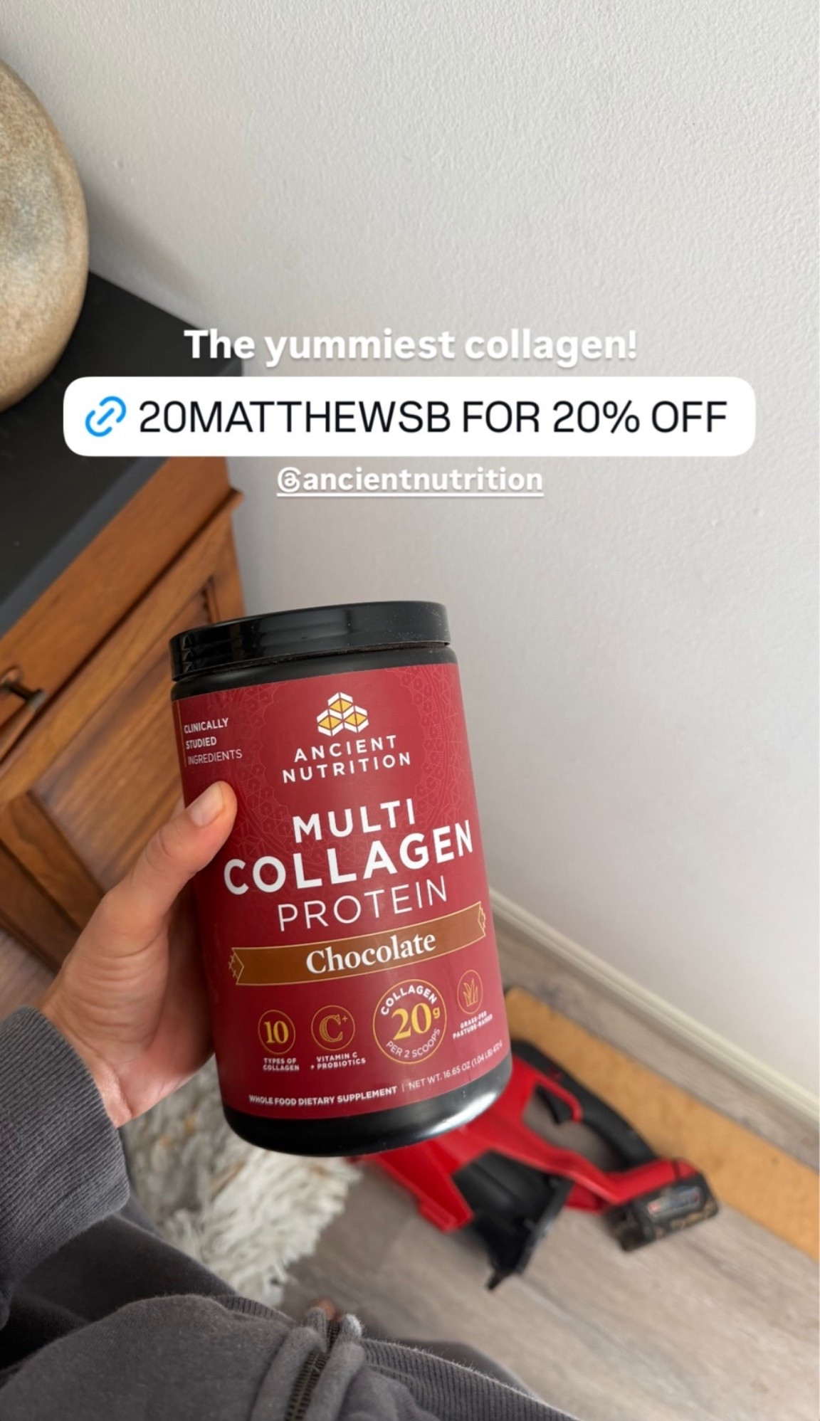 My favorite collagen powder!! Shop below🙃