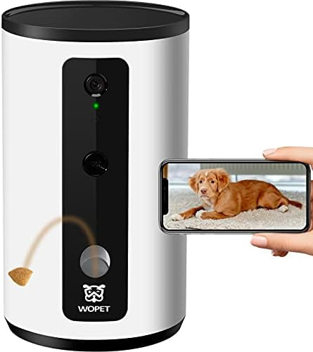Amazon.com: WOpet Smart Pet Camera:Dog Treat Dispenser, Full HD WiFi Pet Camera with Night Vision... | Amazon (US)