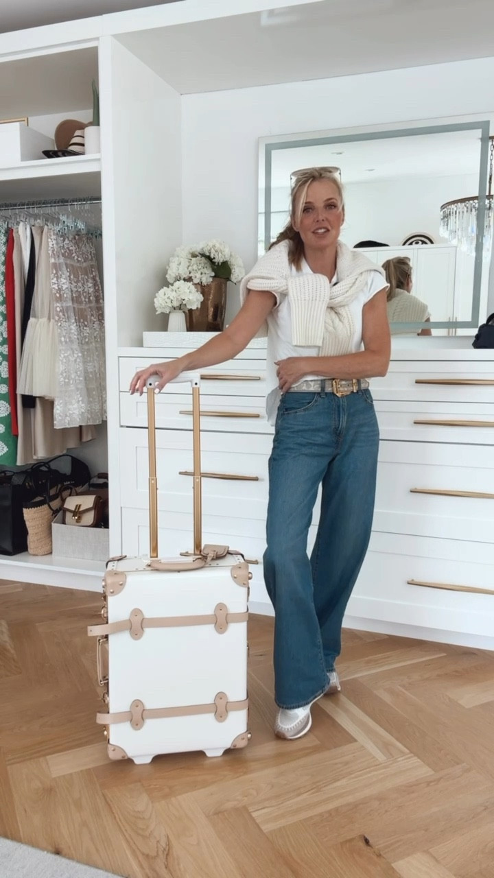 This Steamline luggage is more like a work of art than a suitcase. The details and craftsmanship are exquisite. It’s very lightweight and functional, but this carry-on is on the smaller side so it’s more suited for a glamorous weekend getaway than a long trip (unless you’re planning to check a bag in addition to this one). It’s also available in a variety of sizes. 

~Erin xo 

#LTKTravel