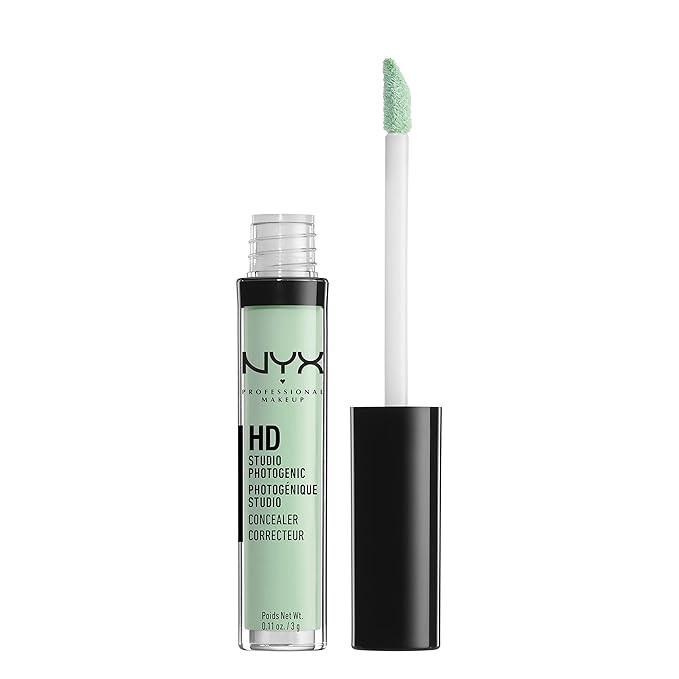 NYX PROFESSIONAL MAKEUP HD Studio Photogenic Concealer Wand, Medium Coverage - Green | Amazon (US)