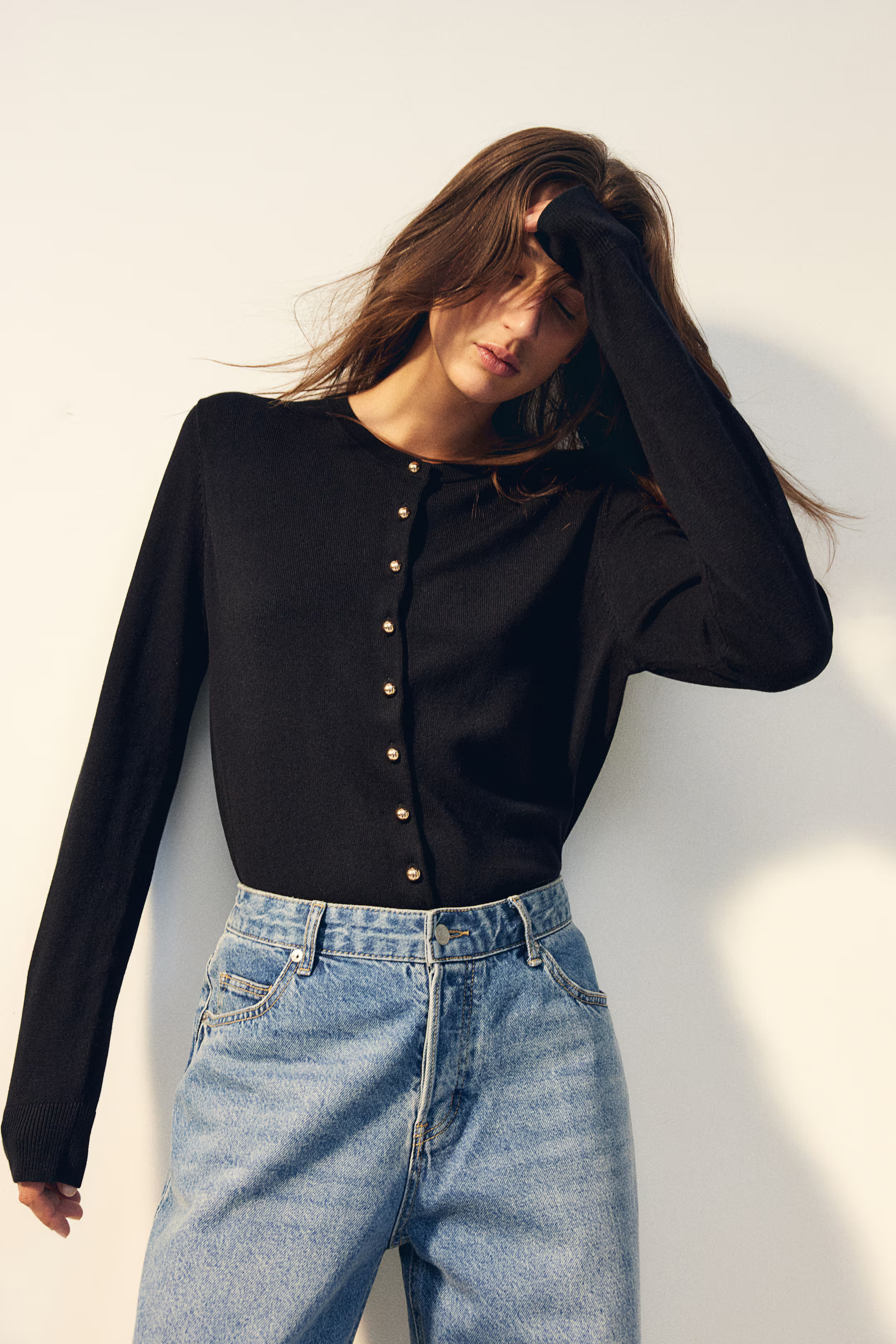 Knitted cardigan | H&M (UK, MY, IN, SG, PH, TW, HK)