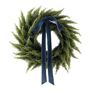 Classic Pine Wreath with Ribbon | Ballard Designs, Inc.
