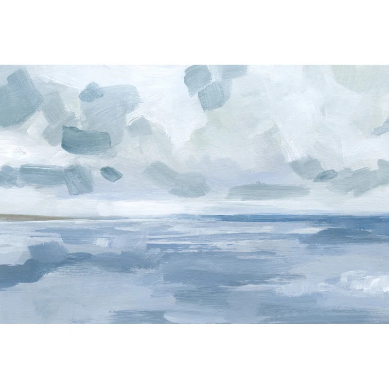 Calm Seascape I by Victoria Barnes - Wrapped Canvas Print | Wayfair North America