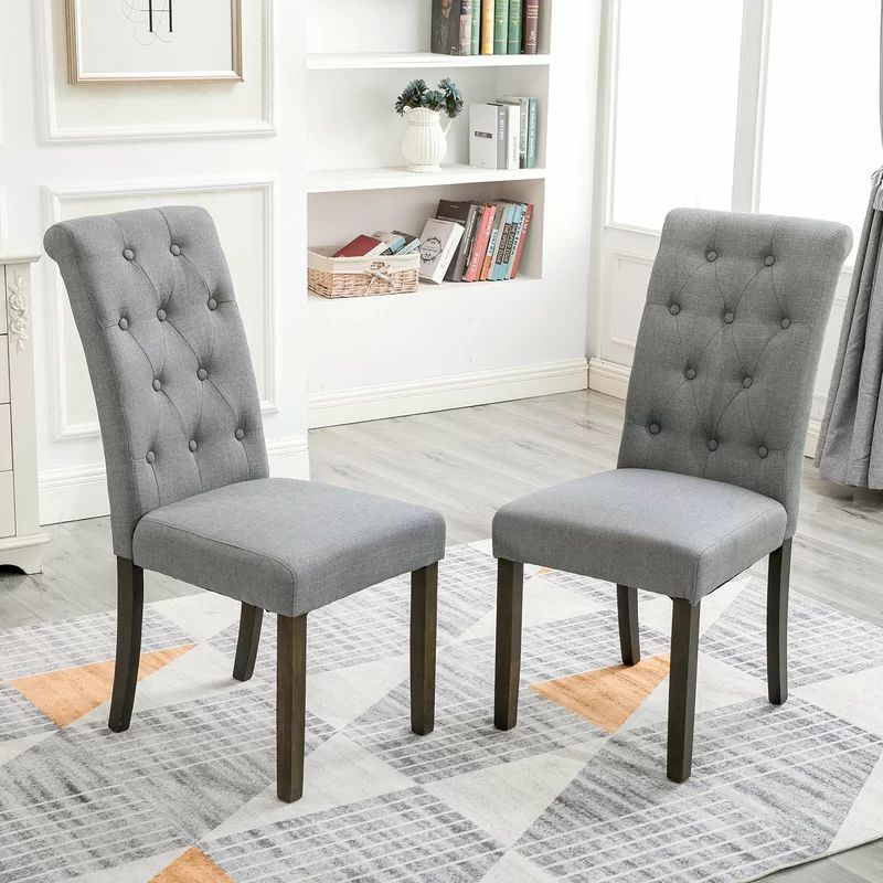 Ammerman Tufted Upholstered Dining Chair (Set of 2) | Wayfair North America