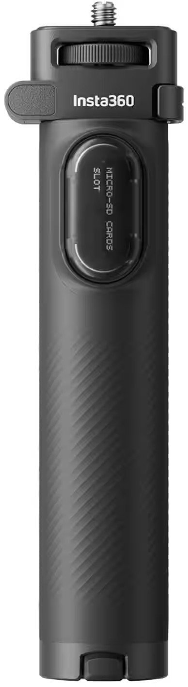 Insta360 - 23"" Foldable 2-in-1 Selfie Stick - Tripod - Black | Best Buy U.S.