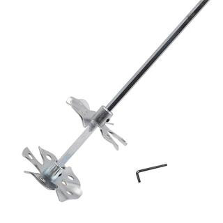 2-1/4 in. x 11 in. Steel Power Mixer with Adjust Wheels | The Home Depot