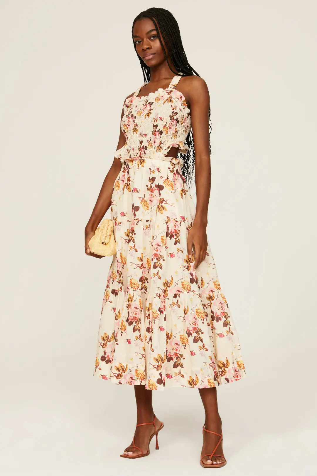 Smocked Apron Dress | Rent the Runway